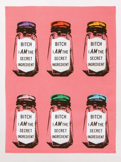 Image of Bitch I Am The Secret Ingredient Dish Towel